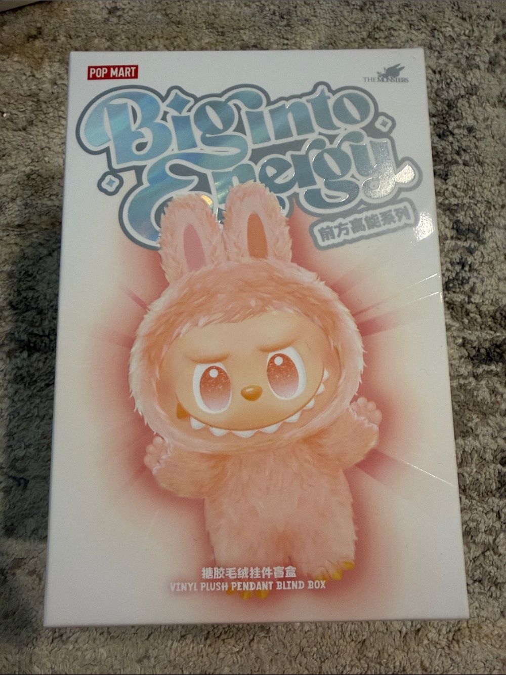 POP MART Big into Energy Vinyl Plush Pendant Blind Box